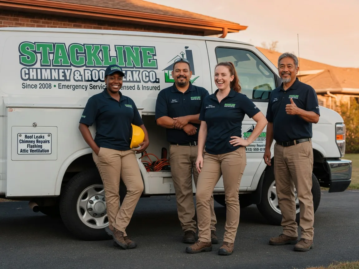 Chimney flashing repair company in Oskaloosa, IA